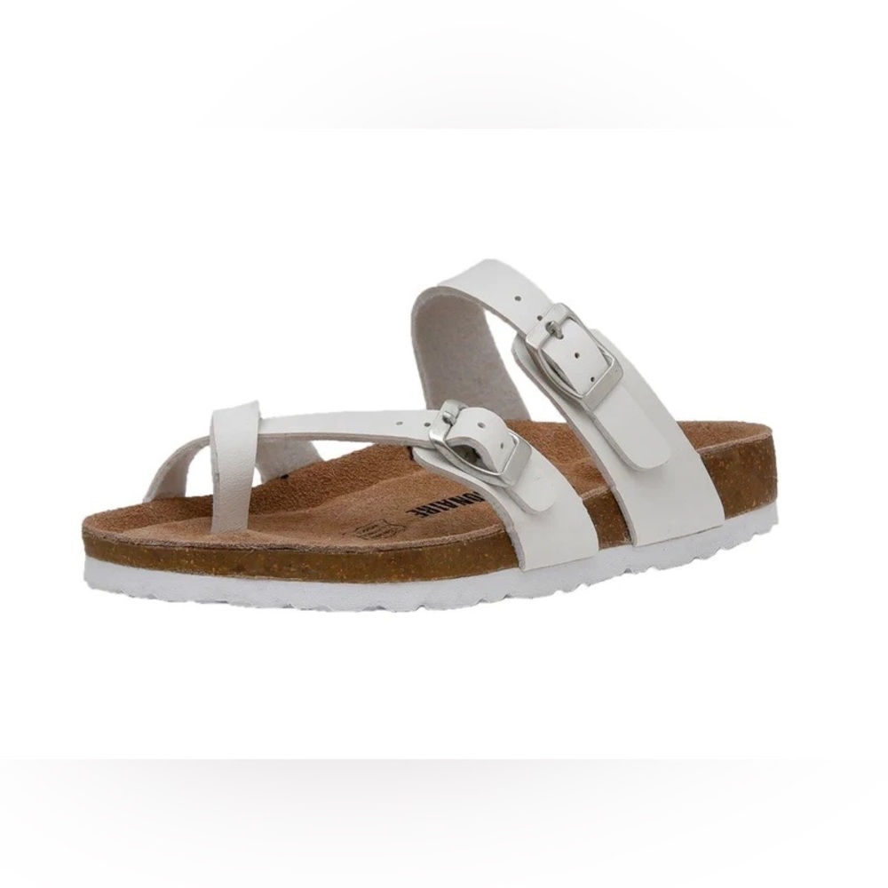 Cushionaire Cork Footbed Thong Sandal  NEW!!!